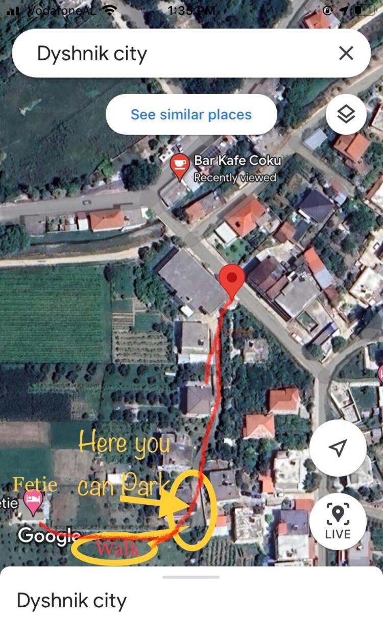 Guest House Fetie Berat Zewnętrze zdjęcie